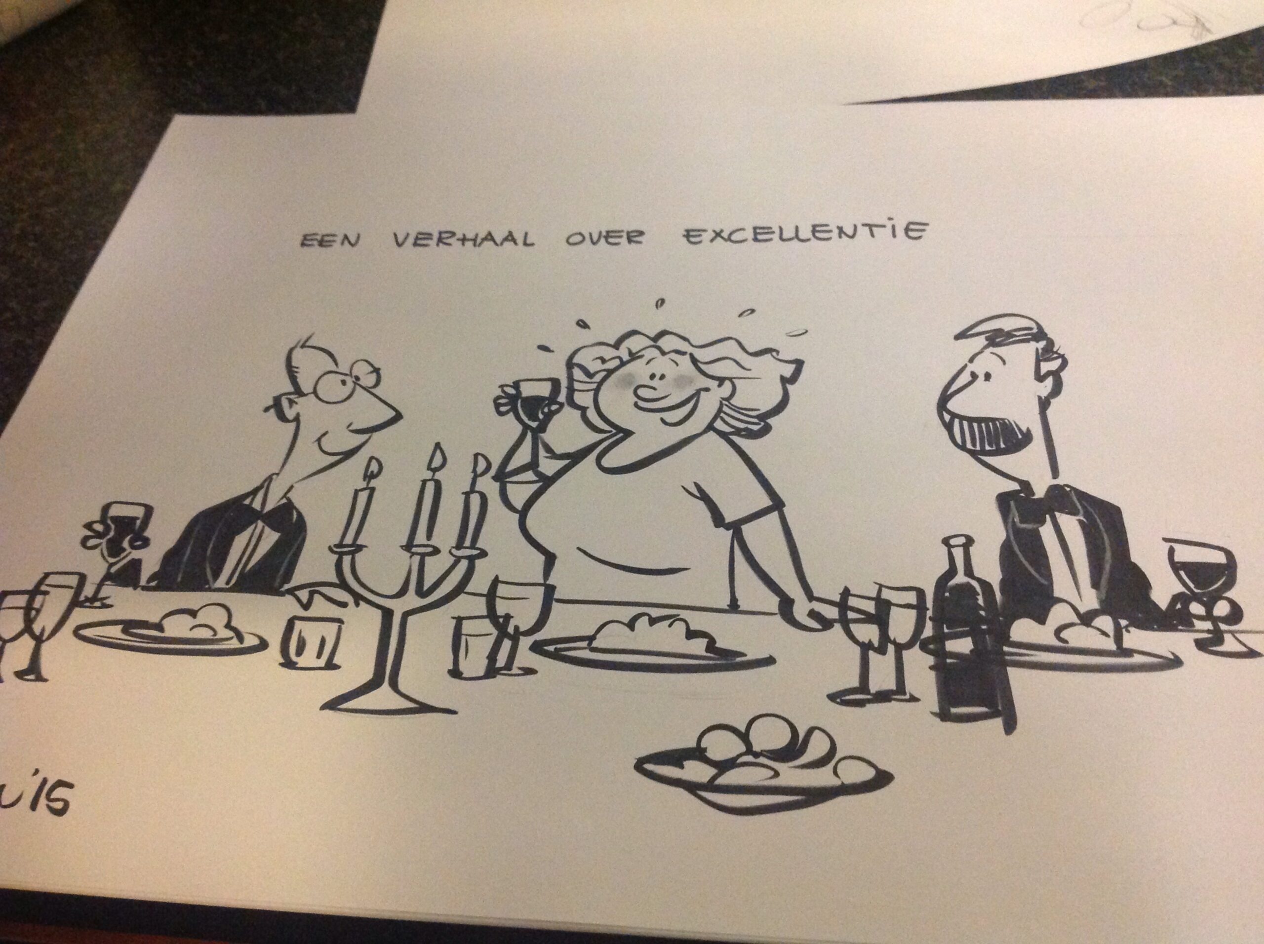 Het verhaal werkt door